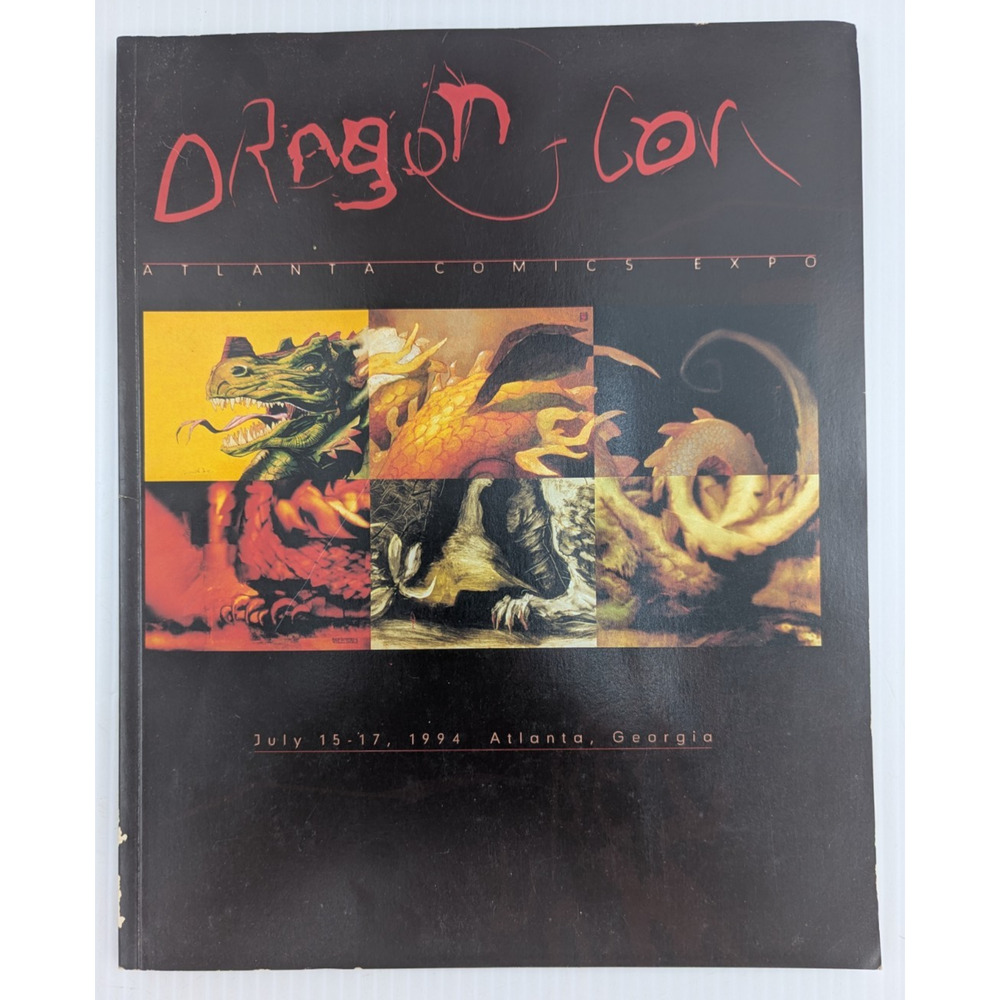Dragon Con 1994 Official Program Atlanta Comics Expo